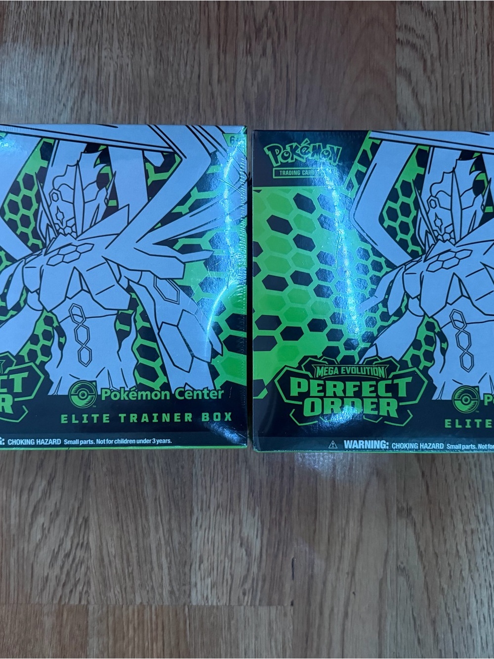 2x Perfect Order Pokemon Center EXCLUSIVE Elite Trainer Box ETB TCG